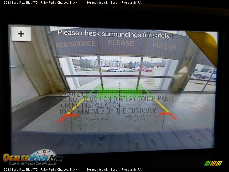 2019 Ford Flex SEL AWD Ruby Red / Charcoal Black Photo #14