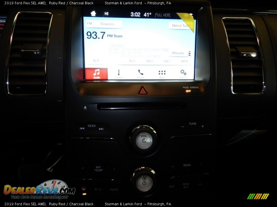 2019 Ford Flex SEL AWD Ruby Red / Charcoal Black Photo #15