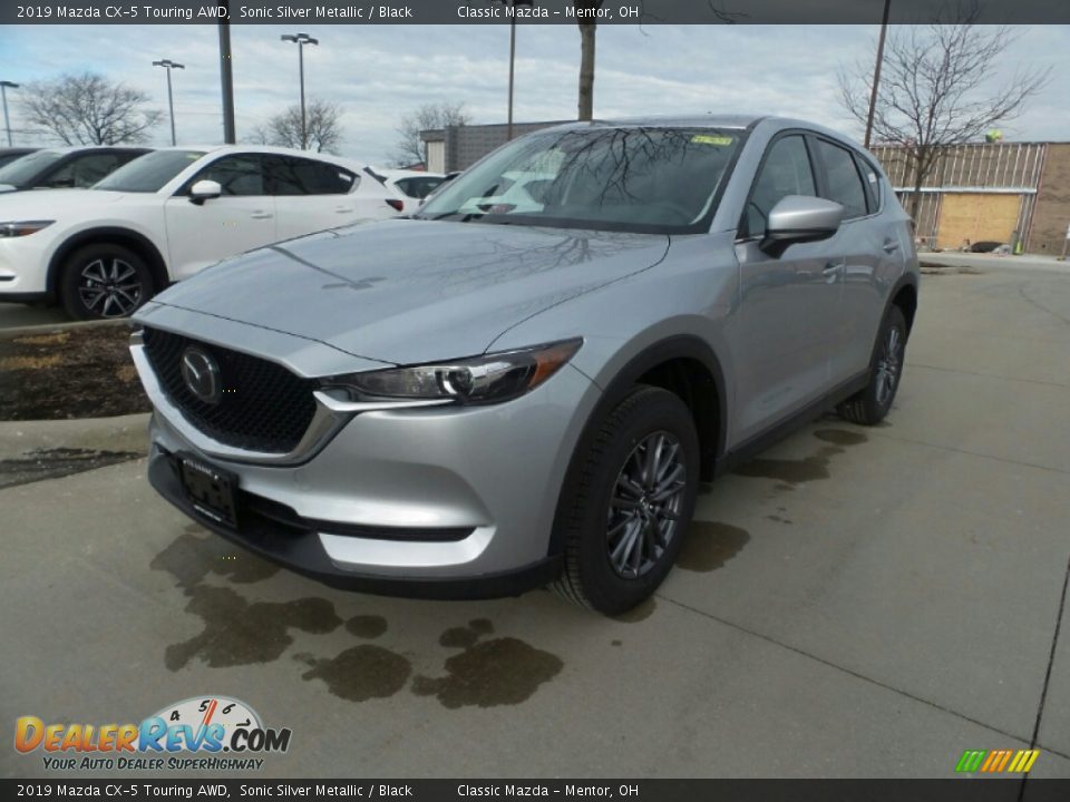 2019 Mazda CX-5 Touring AWD Sonic Silver Metallic / Black Photo #1