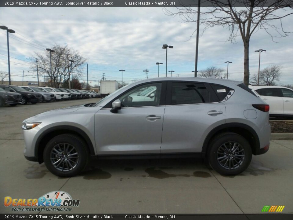 2019 Mazda CX-5 Touring AWD Sonic Silver Metallic / Black Photo #2