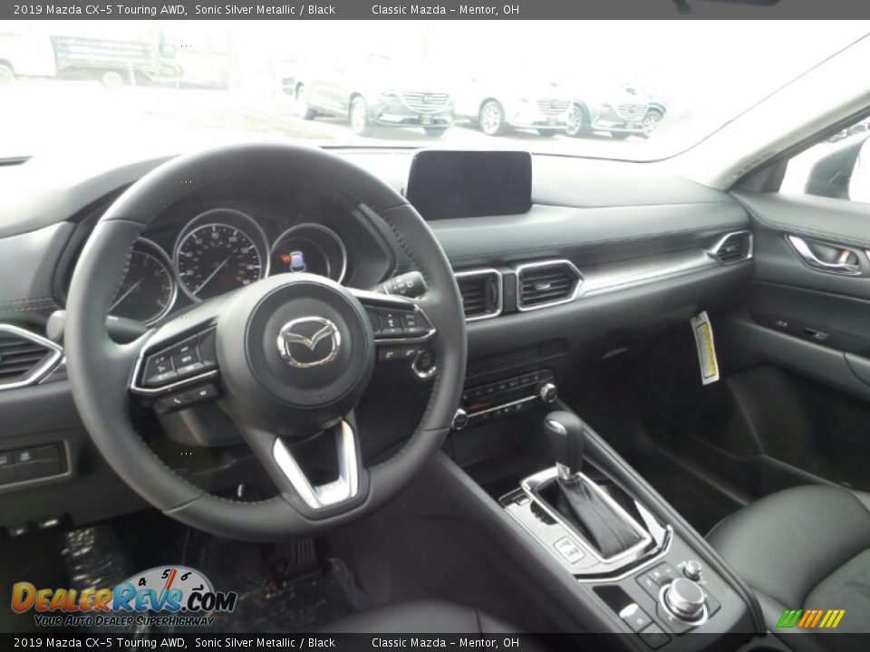 2019 Mazda CX-5 Touring AWD Sonic Silver Metallic / Black Photo #3
