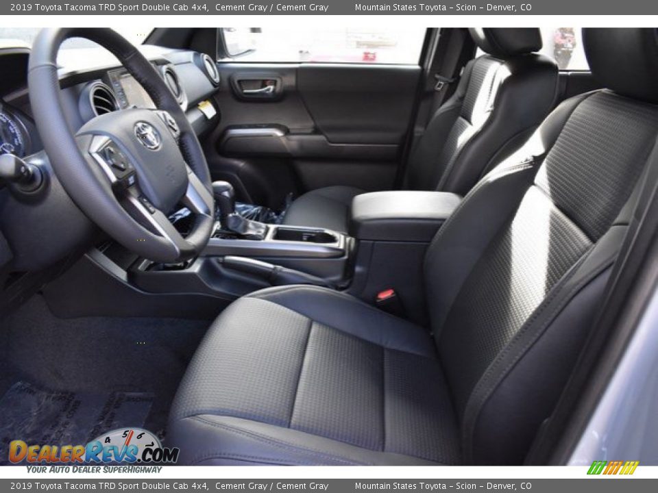 2019 Toyota Tacoma TRD Sport Double Cab 4x4 Cement Gray / Cement Gray Photo #6