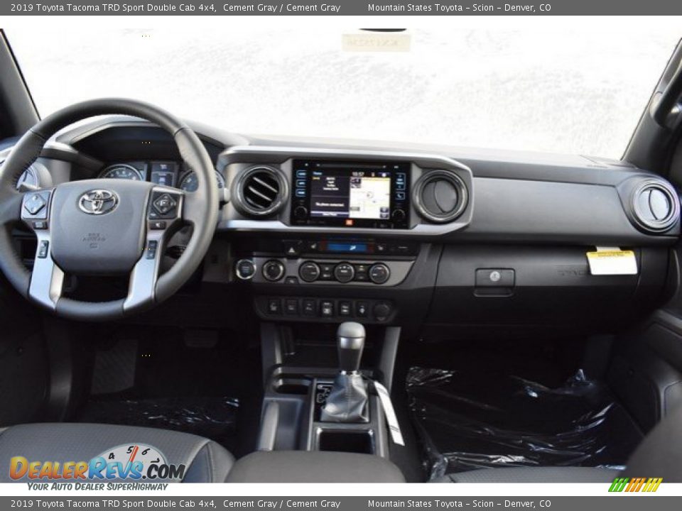 2019 Toyota Tacoma TRD Sport Double Cab 4x4 Cement Gray / Cement Gray Photo #8