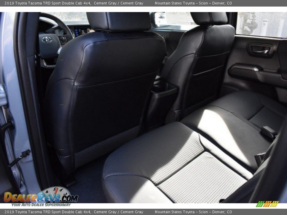 2019 Toyota Tacoma TRD Sport Double Cab 4x4 Cement Gray / Cement Gray Photo #14