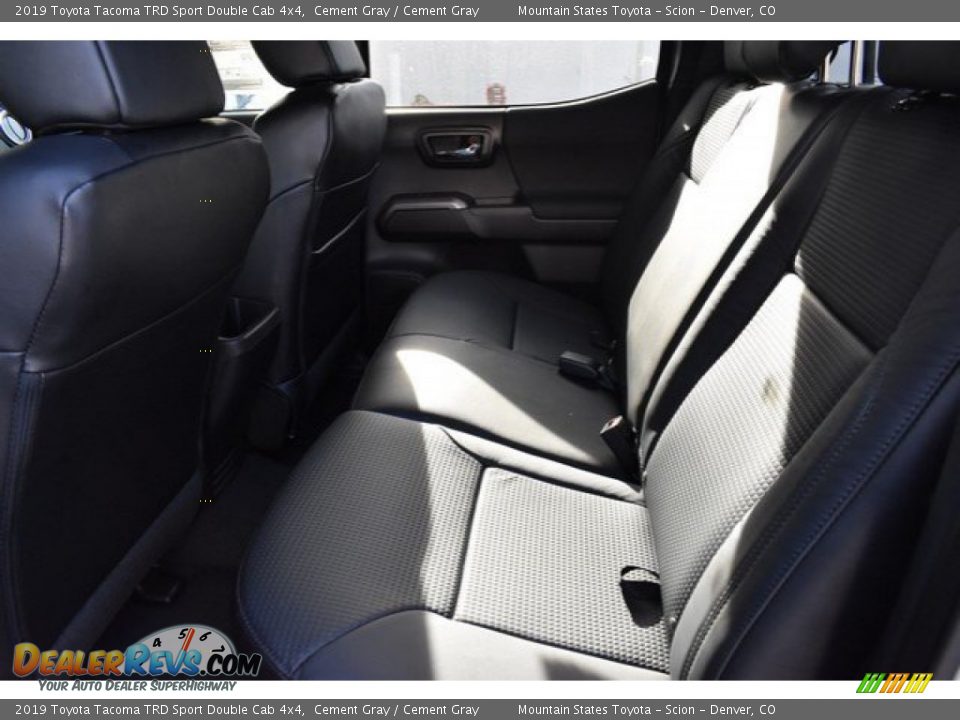 2019 Toyota Tacoma TRD Sport Double Cab 4x4 Cement Gray / Cement Gray Photo #15