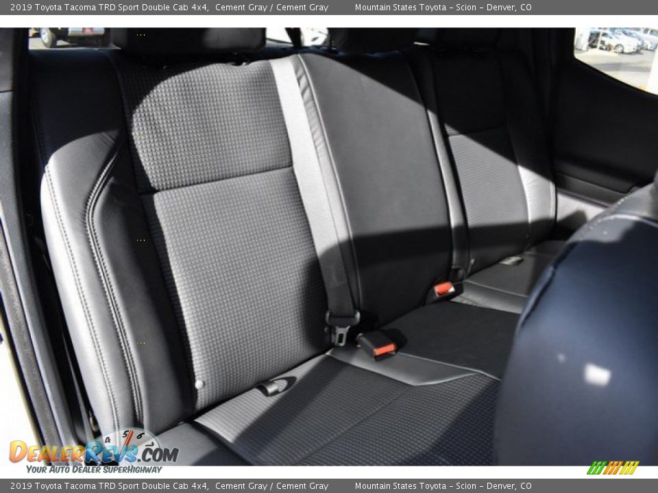 2019 Toyota Tacoma TRD Sport Double Cab 4x4 Cement Gray / Cement Gray Photo #19