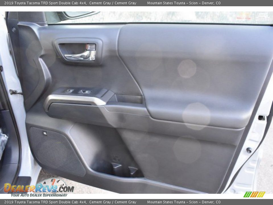 2019 Toyota Tacoma TRD Sport Double Cab 4x4 Cement Gray / Cement Gray Photo #22