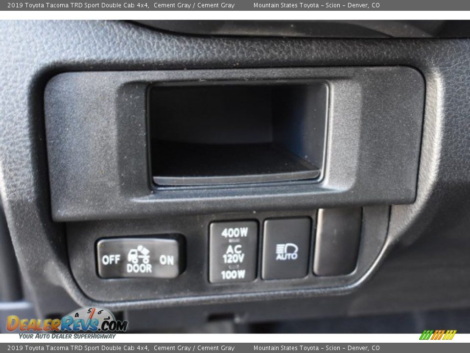 2019 Toyota Tacoma TRD Sport Double Cab 4x4 Cement Gray / Cement Gray Photo #25