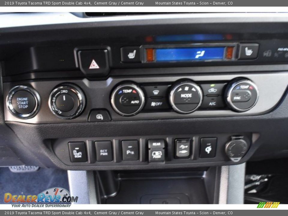 2019 Toyota Tacoma TRD Sport Double Cab 4x4 Cement Gray / Cement Gray Photo #29