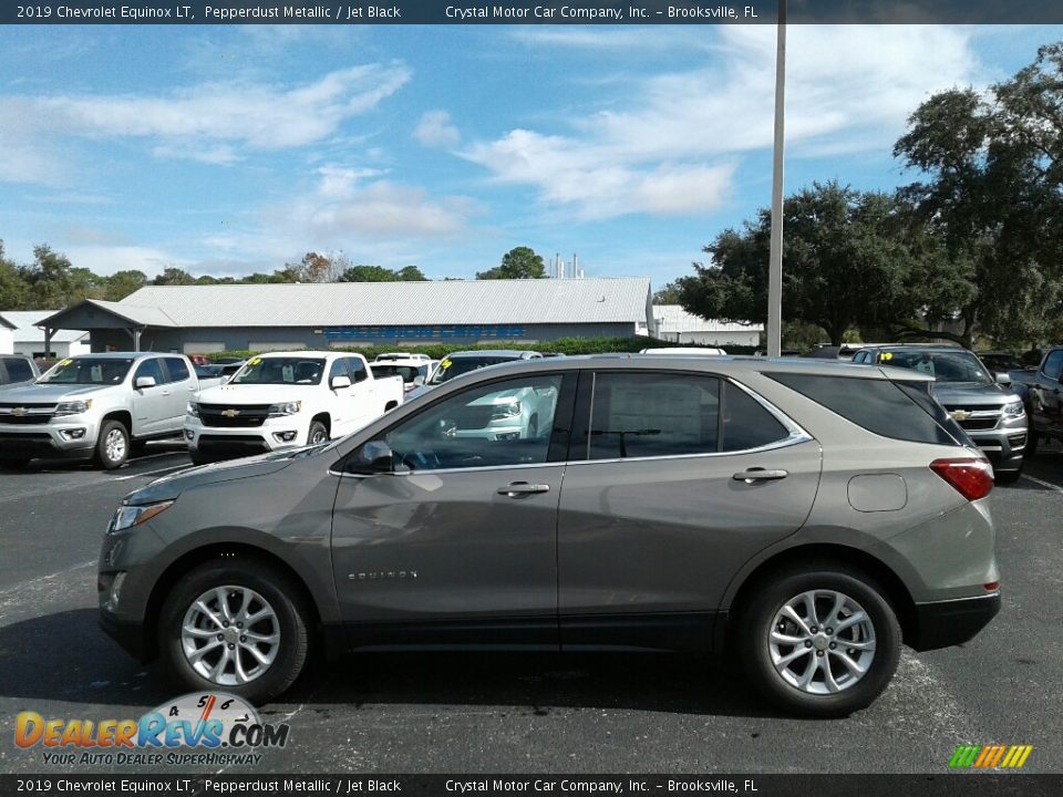 2019 Chevrolet Equinox LT Pepperdust Metallic / Jet Black Photo #2