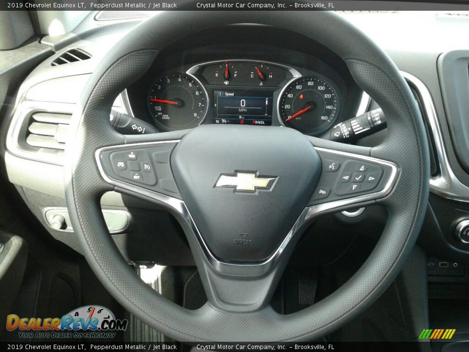 2019 Chevrolet Equinox LT Pepperdust Metallic / Jet Black Photo #14