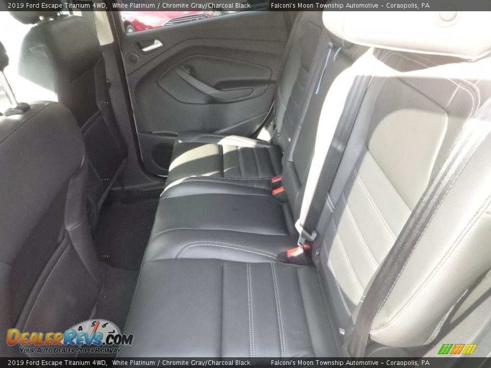 2019 Ford Escape Titanium 4WD White Platinum / Chromite Gray/Charcoal Black Photo #8