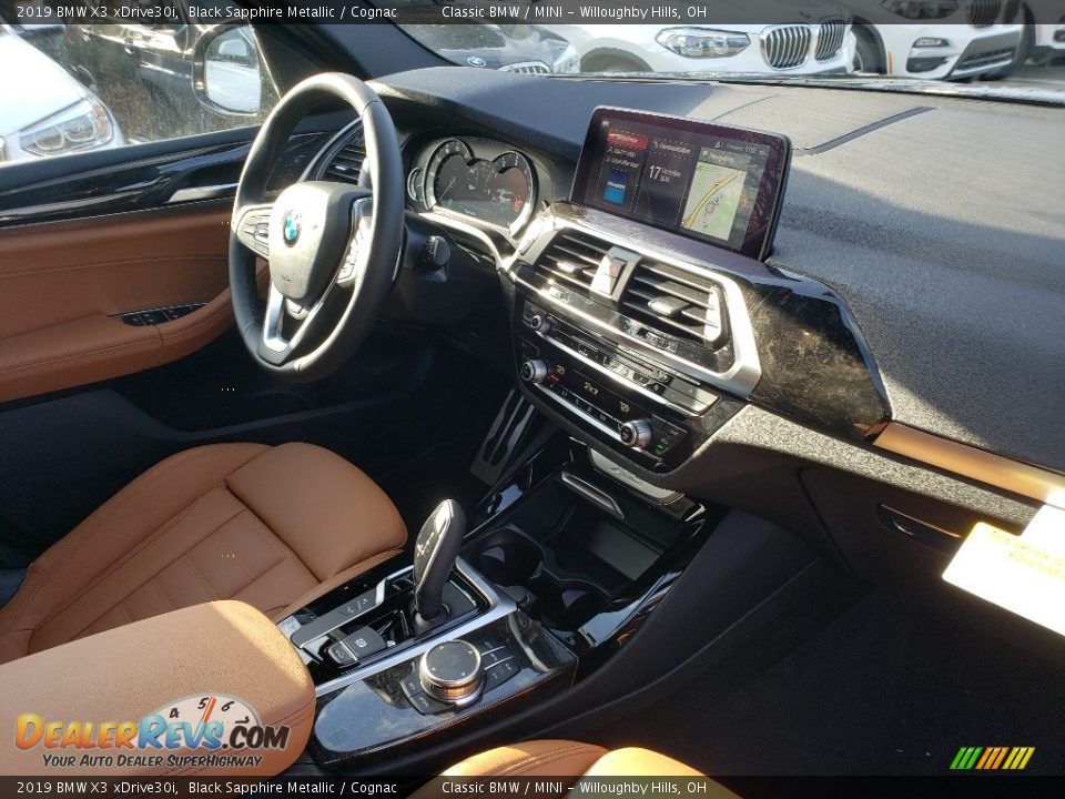 2019 BMW X3 xDrive30i Black Sapphire Metallic / Cognac Photo #4