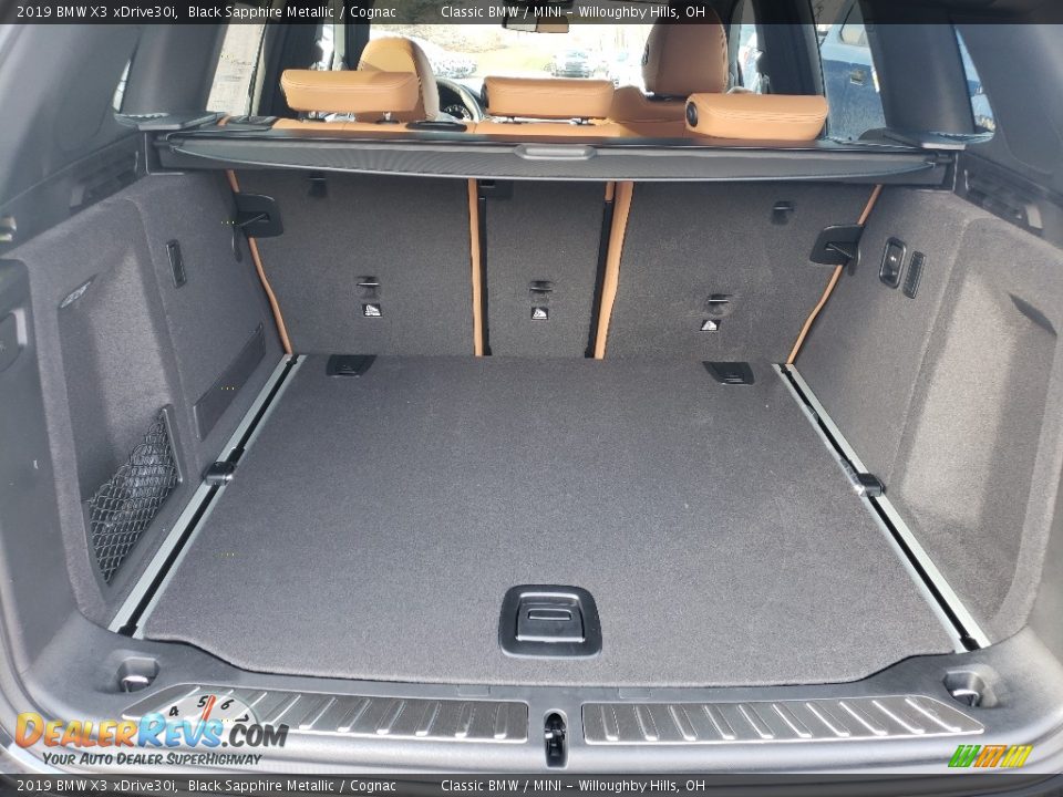 2019 BMW X3 xDrive30i Black Sapphire Metallic / Cognac Photo #6