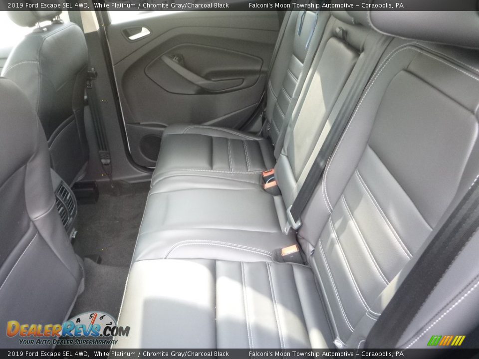Rear Seat of 2019 Ford Escape SEL 4WD Photo #8