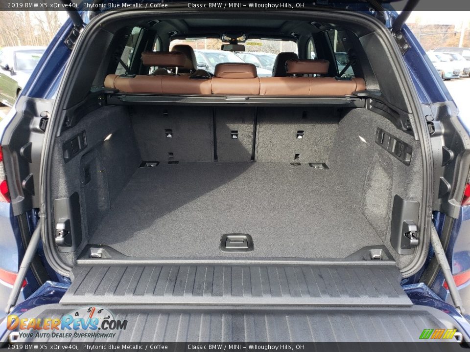 2019 BMW X5 xDrive40i Phytonic Blue Metallic / Coffee Photo #6