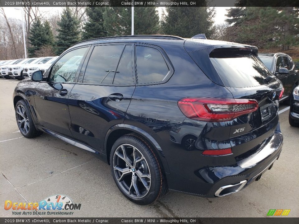 2019 BMW X5 xDrive40i Carbon Black Metallic / Cognac Photo #2