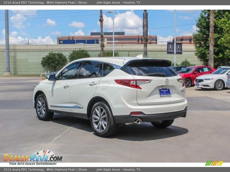 2019 Acura RDX Technology White Diamond Pearl / Ebony Photo #5