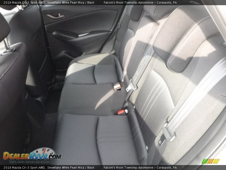 2019 Mazda CX-3 Sport AWD Snowflake White Pearl Mica / Black Photo #9