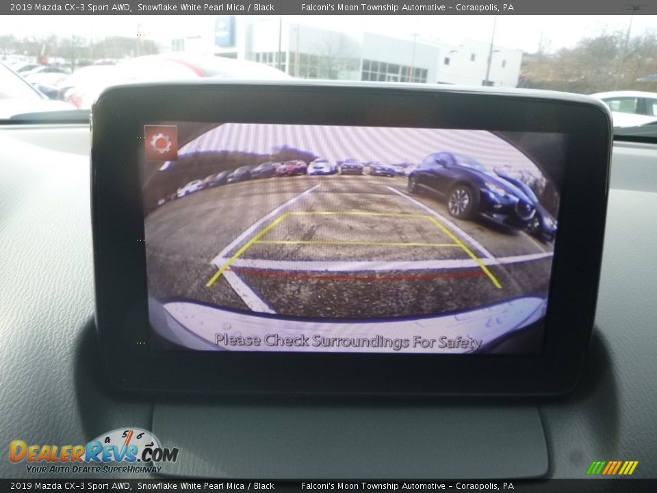 2019 Mazda CX-3 Sport AWD Snowflake White Pearl Mica / Black Photo #15
