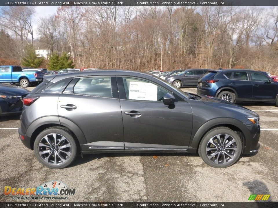 2019 Mazda CX-3 Grand Touring AWD Machine Gray Metallic / Black Photo #1