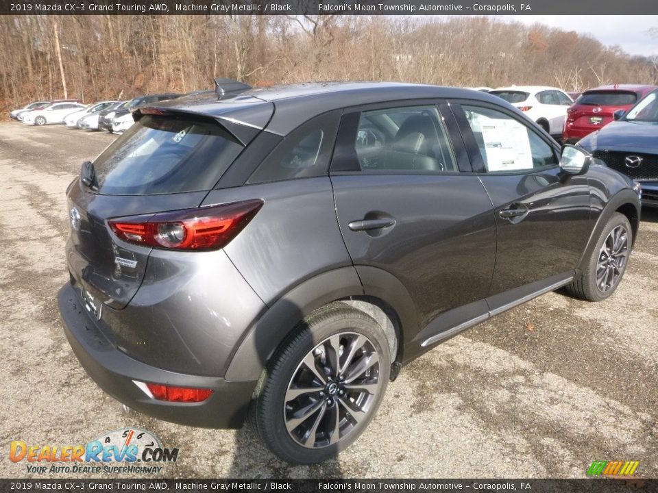 2019 Mazda CX-3 Grand Touring AWD Machine Gray Metallic / Black Photo #2