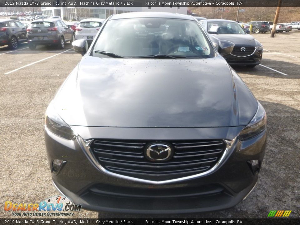2019 Mazda CX-3 Grand Touring AWD Machine Gray Metallic / Black Photo #4