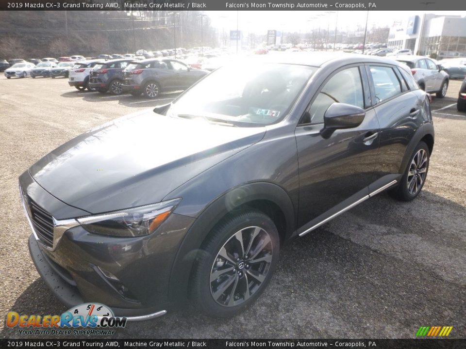 2019 Mazda CX-3 Grand Touring AWD Machine Gray Metallic / Black Photo #5