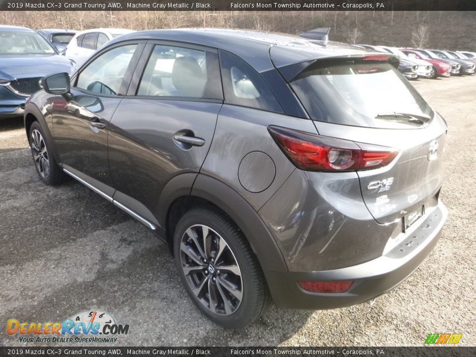 2019 Mazda CX-3 Grand Touring AWD Machine Gray Metallic / Black Photo #6