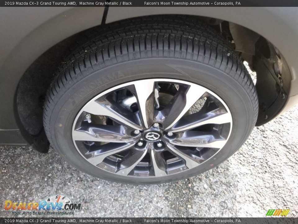 2019 Mazda CX-3 Grand Touring AWD Machine Gray Metallic / Black Photo #7