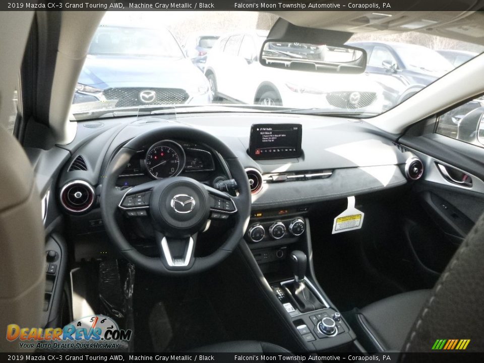 2019 Mazda CX-3 Grand Touring AWD Machine Gray Metallic / Black Photo #9
