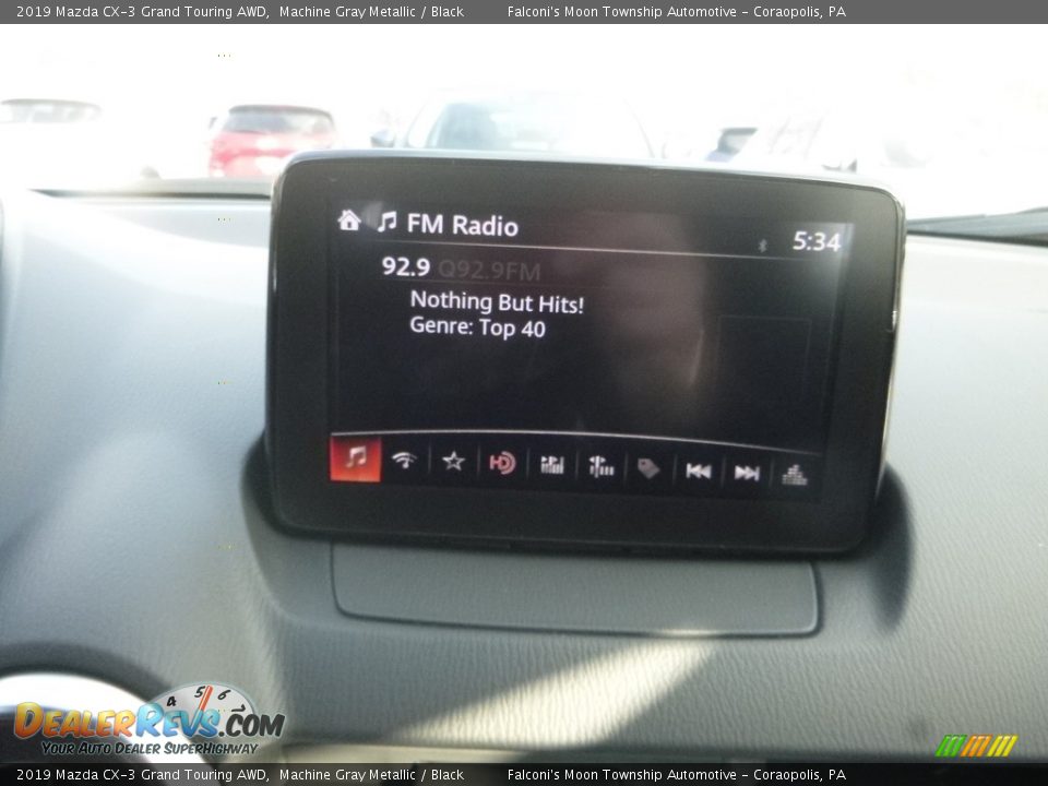 2019 Mazda CX-3 Grand Touring AWD Machine Gray Metallic / Black Photo #14