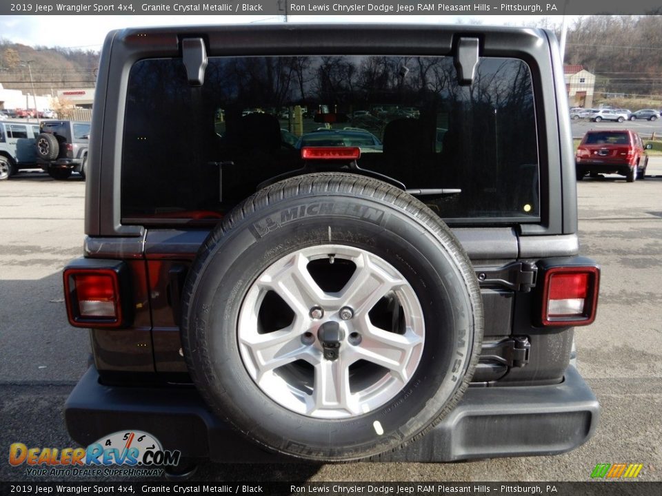 2019 Jeep Wrangler Sport 4x4 Granite Crystal Metallic / Black Photo #4