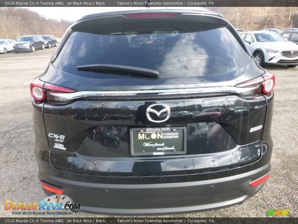 2019 Mazda CX-9 Touring AWD Jet Black Mica / Black Photo #6