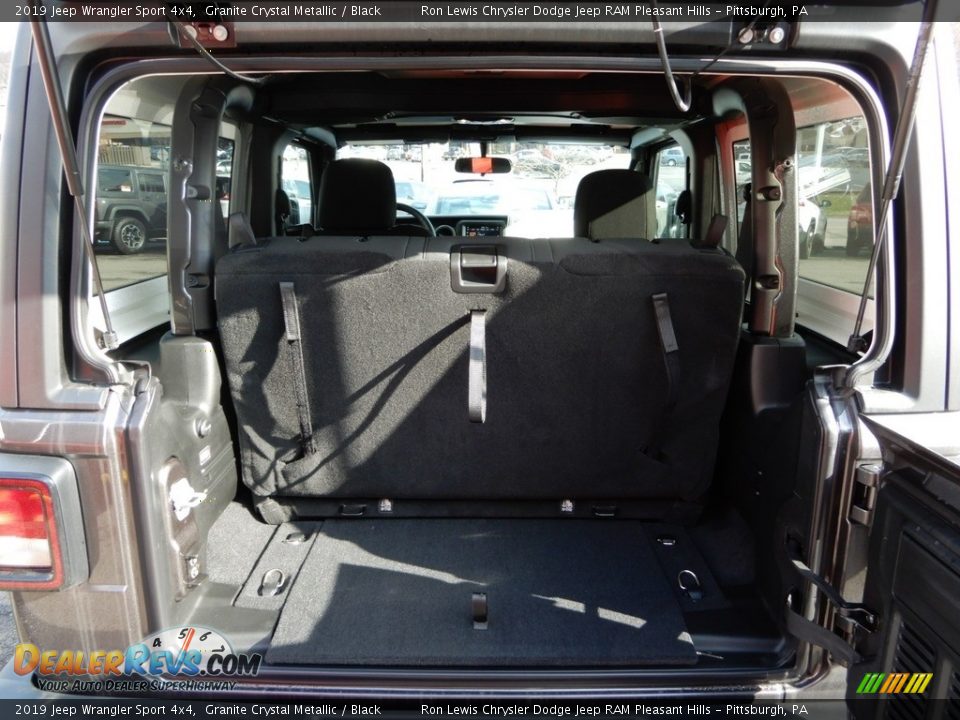2019 Jeep Wrangler Sport 4x4 Granite Crystal Metallic / Black Photo #5