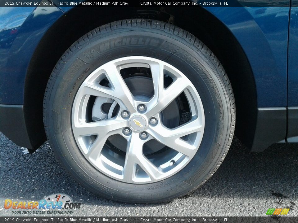 2019 Chevrolet Equinox LT Pacific Blue Metallic / Medium Ash Gray Photo #20