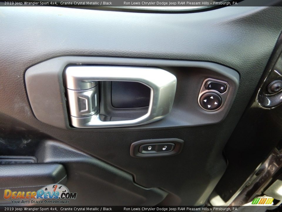 2019 Jeep Wrangler Sport 4x4 Granite Crystal Metallic / Black Photo #14