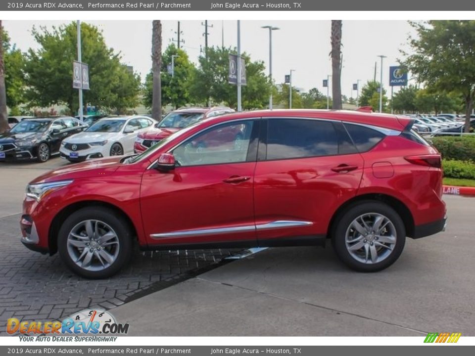 2019 Acura RDX Advance Performance Red Pearl / Parchment Photo #4