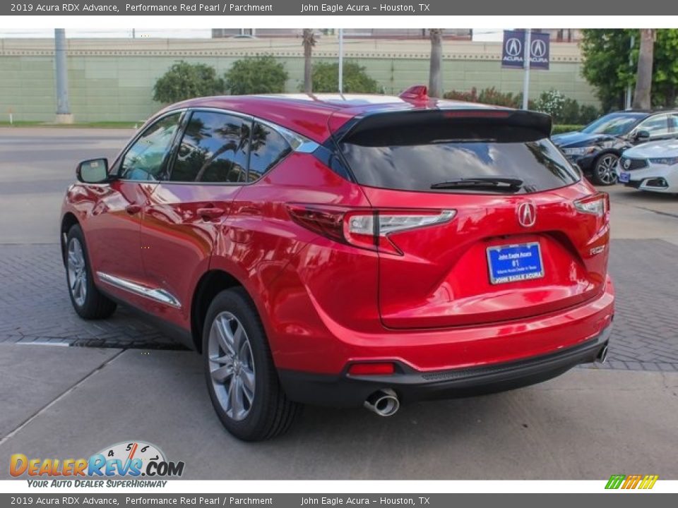 2019 Acura RDX Advance Performance Red Pearl / Parchment Photo #5