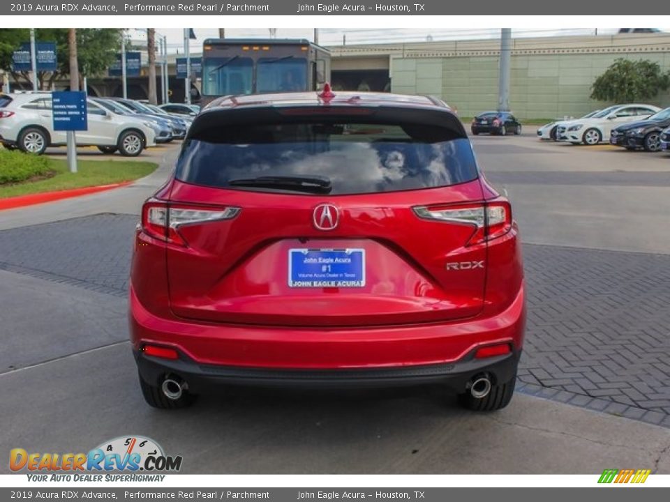 2019 Acura RDX Advance Performance Red Pearl / Parchment Photo #6