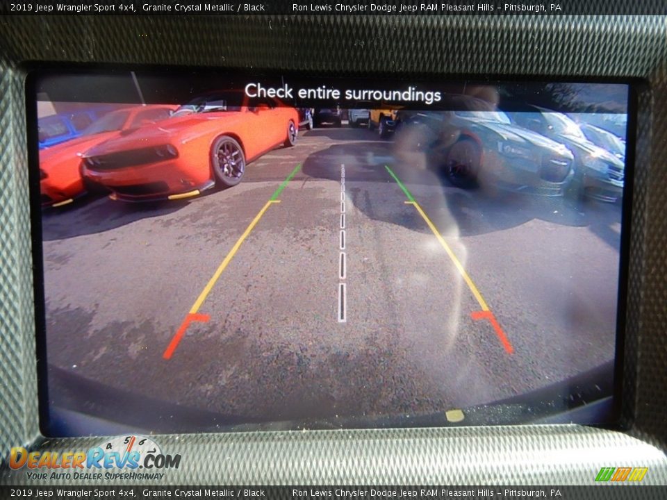2019 Jeep Wrangler Sport 4x4 Granite Crystal Metallic / Black Photo #19