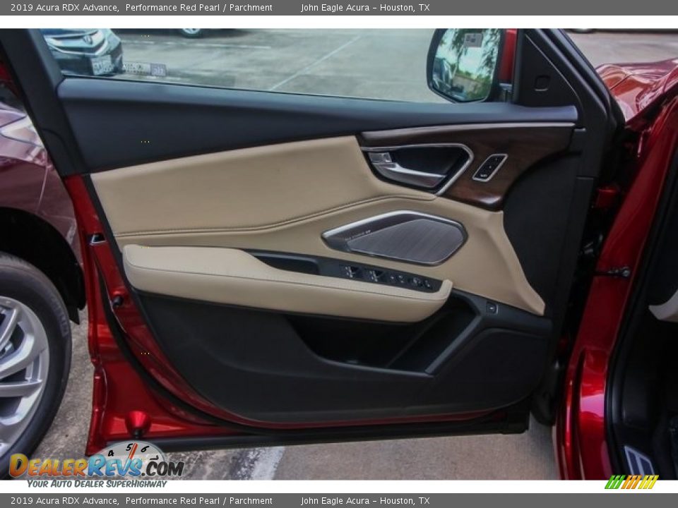 2019 Acura RDX Advance Performance Red Pearl / Parchment Photo #16