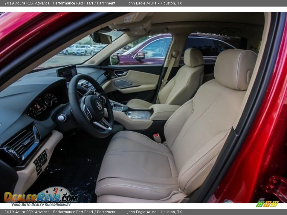 2019 Acura RDX Advance Performance Red Pearl / Parchment Photo #17