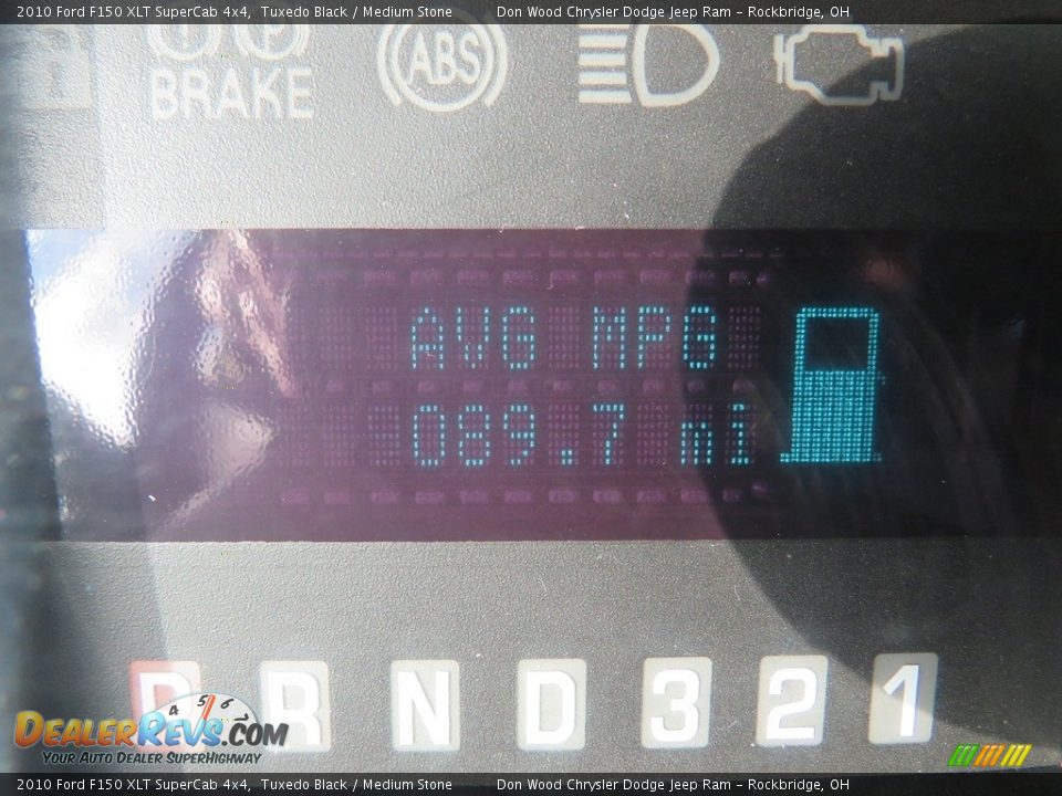 2010 Ford F150 XLT SuperCab 4x4 Tuxedo Black / Medium Stone Photo #16