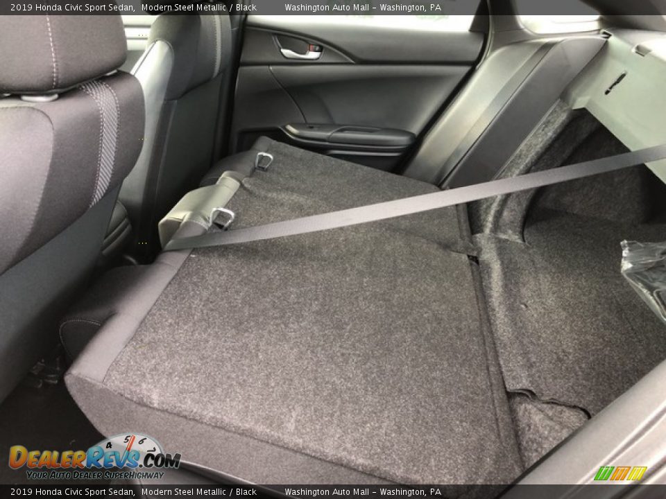 Rear Seat of 2019 Honda Civic Sport Sedan Photo #11
