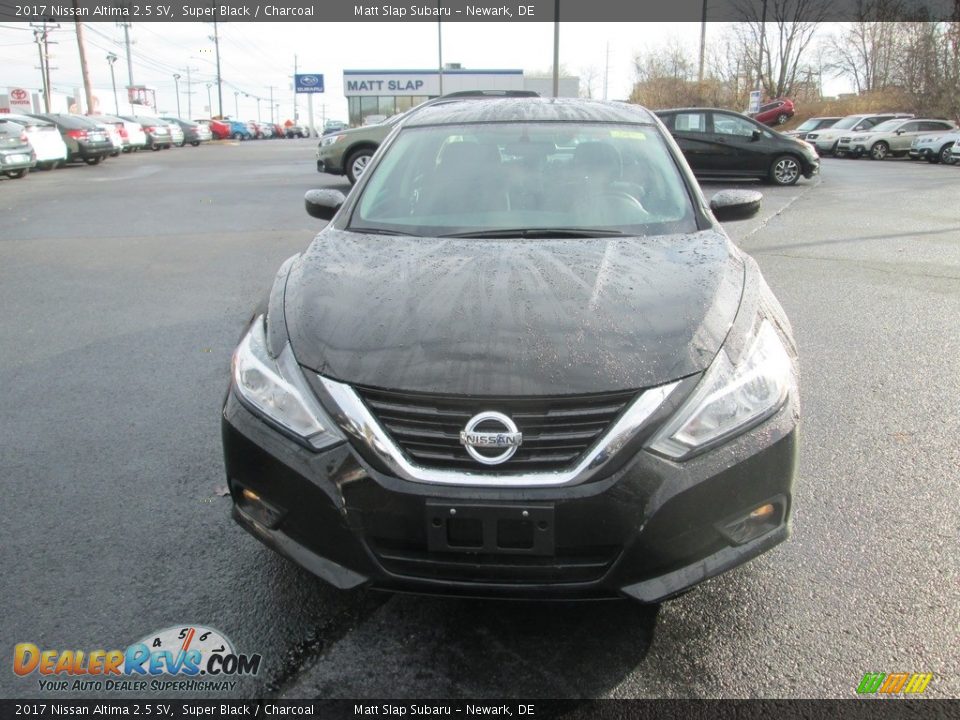 2017 Nissan Altima 2.5 SV Super Black / Charcoal Photo #3