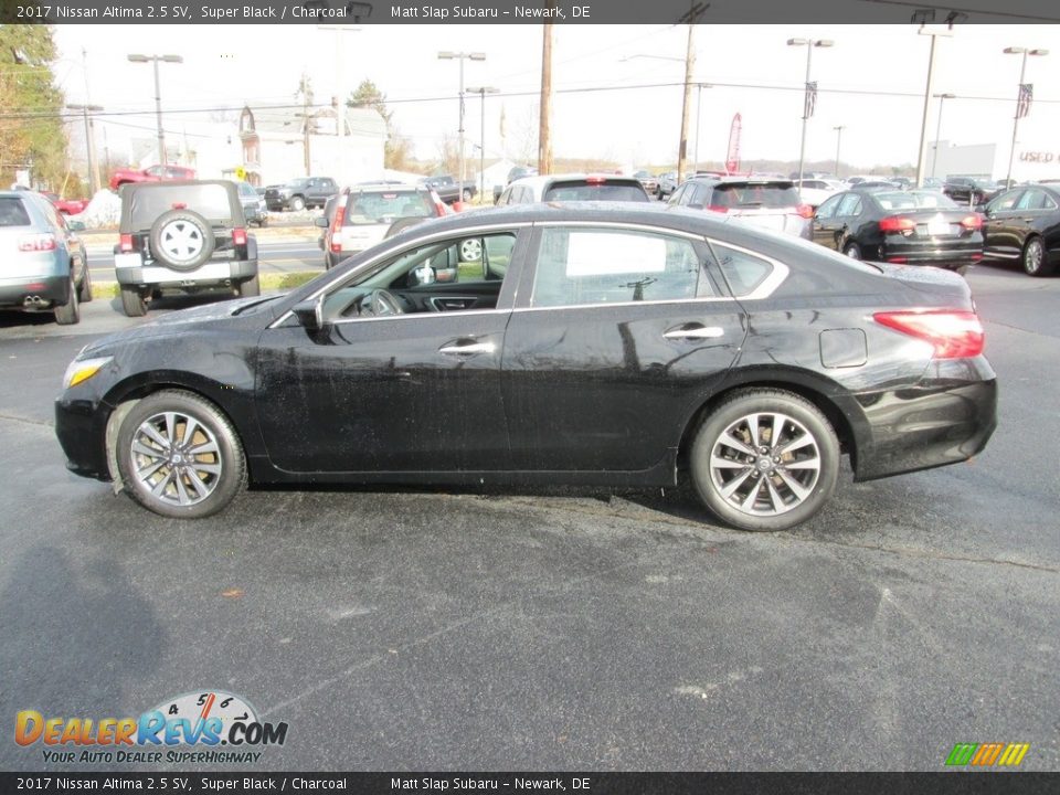 2017 Nissan Altima 2.5 SV Super Black / Charcoal Photo #9