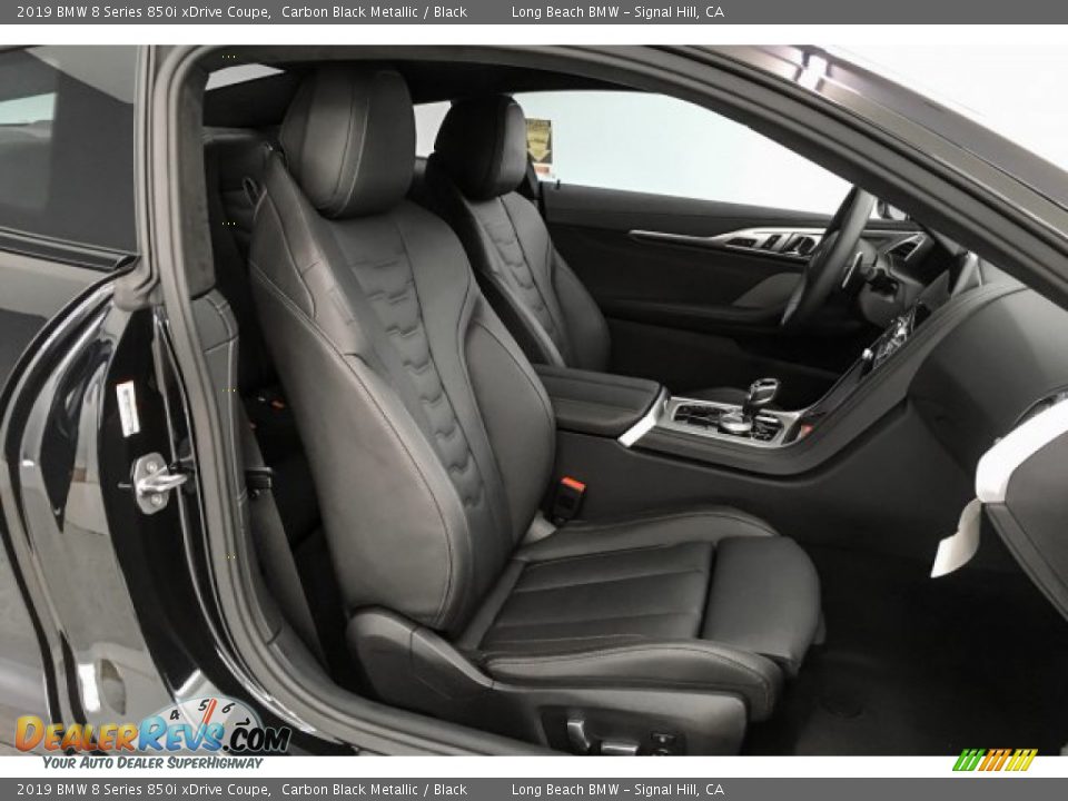 Black Interior - 2019 BMW 8 Series 850i xDrive Coupe Photo #5