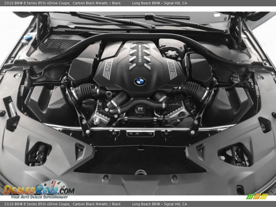 2019 BMW 8 Series 850i xDrive Coupe 4.4 Liter M TwinPower Turbocharged DOHC 32-Valve VVT V8 Engine Photo #8