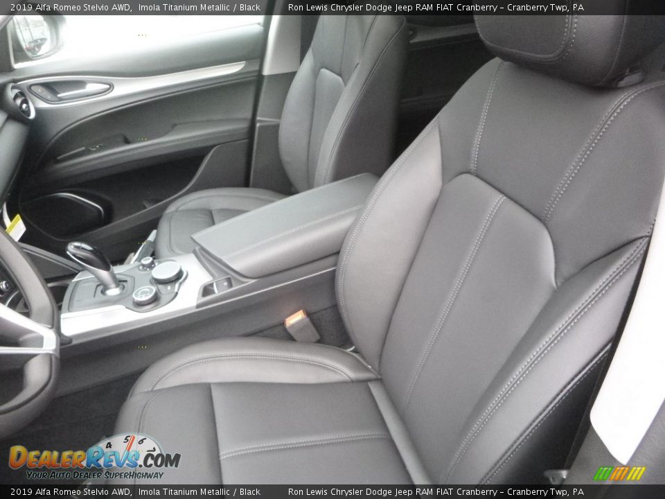2019 Alfa Romeo Stelvio AWD Imola Titanium Metallic / Black Photo #20